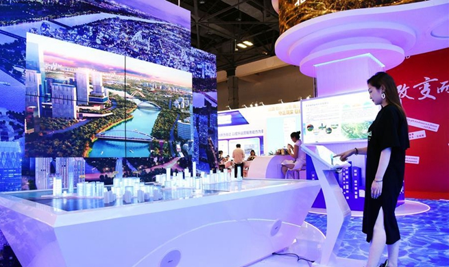 People visit 2019 China Int'l Fair for Trade in Services in Beijing