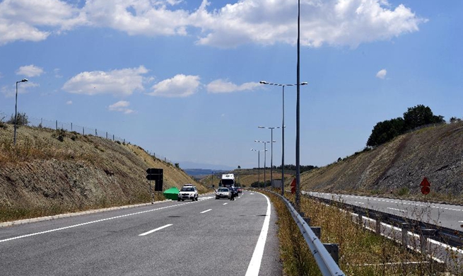 North Macedonia opens new highway section constructed by Chinese firm