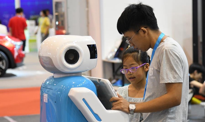 Ongoing SINOCES in Qingdao displays various intelligent technologies in modern life