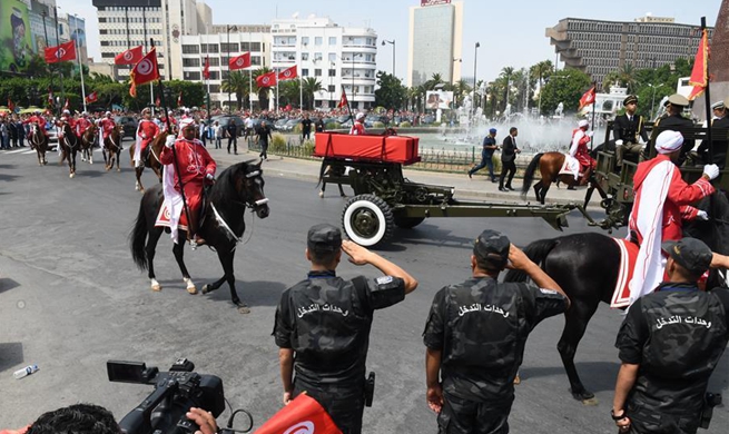Tunisia bids farewell to president Essebsi at funeral