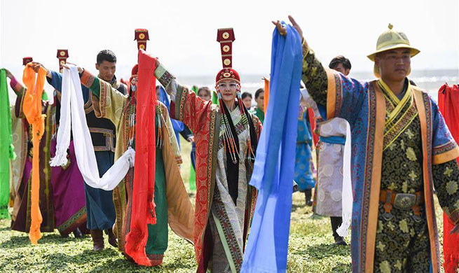 Nadam Fair held in Xilinhot, Inner Mongolia
