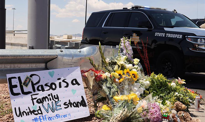 People mourn for mass shooting victims in El Paso of Texas