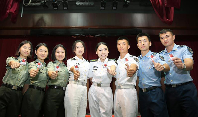 PLA garrison in Hong Kong holds blood donation activity