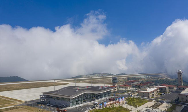 China's Chongqing Wushan Airport starts official operation
