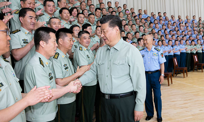 Xi urges Chinese air force to enhance capability to win