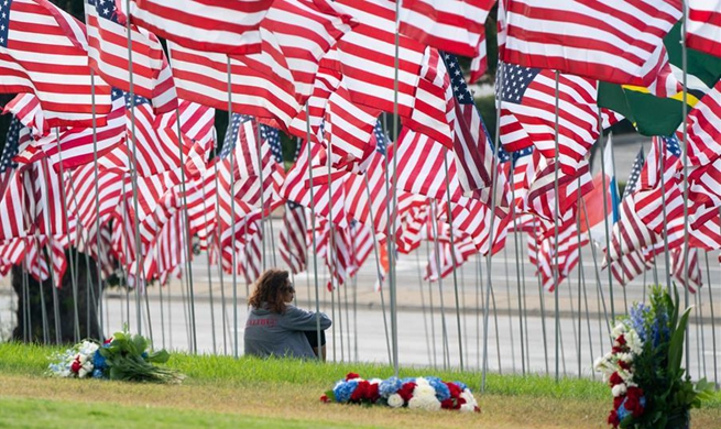 18th anniv. of 9/11 attacks marked across U.S.