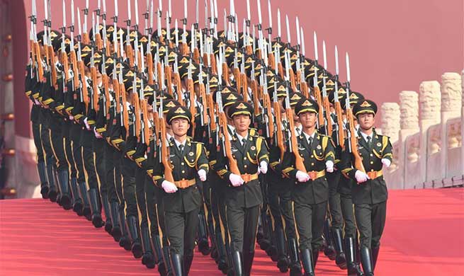 Military parade held to celebrate 70th anniversary of PRC founding