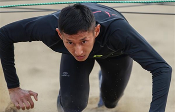 China's Pan breaks world record of men's individual obstacle run at Military World Games