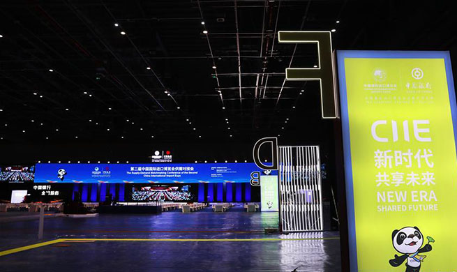 Venues for CIIE almost completed and ready to supply service