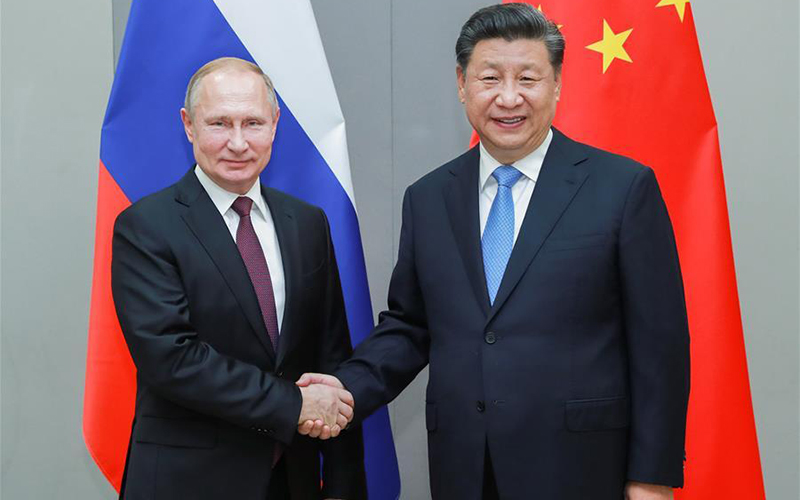 Xi calls for China-Russia ties to maintain sound momentum of development at high level