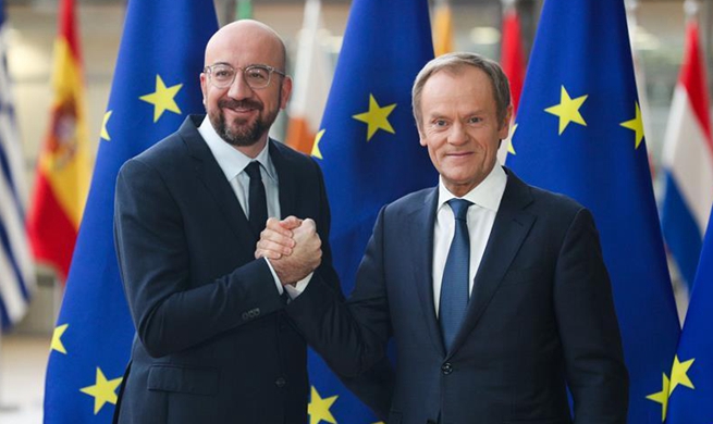 Donald Tusk hands over European Council to Charles Michel