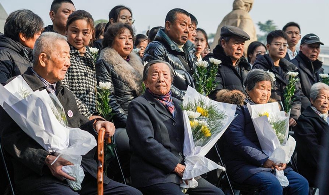 Family commemoration activities for Nanjing Massacre victims start