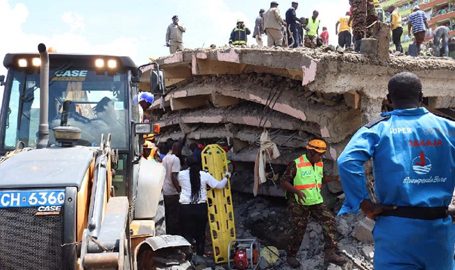 Death toll from Nairobi building collapse hits 5