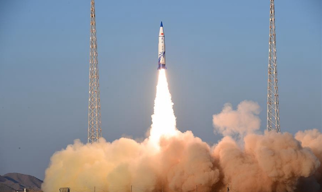 Commercial suborbital carrier rocket launched in China