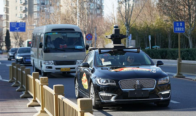 Beijing adds area for self-driving vehicle tests with passengers