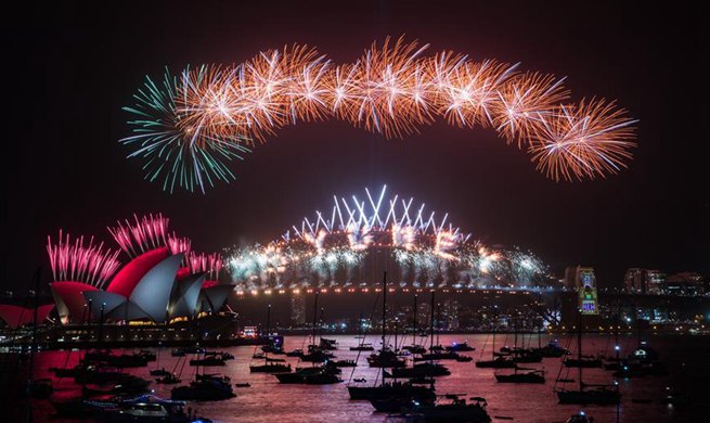 In pics: New Year's celebrations around world