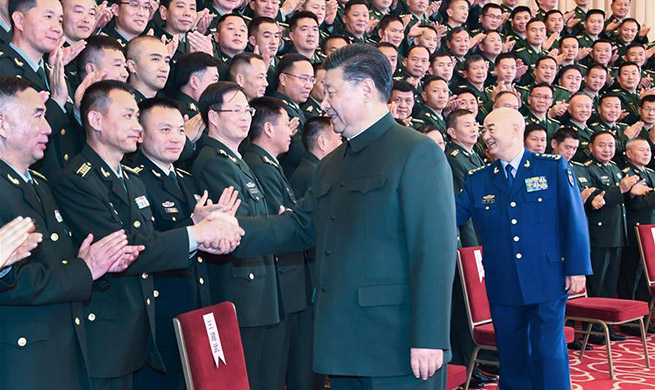 Xi inspects troops stationed in Yunnan
