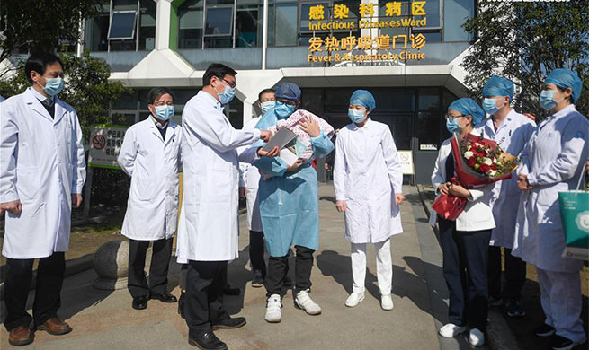 4-month-old patient infected with novel coronavirus discharged from hospital in Zhejiang