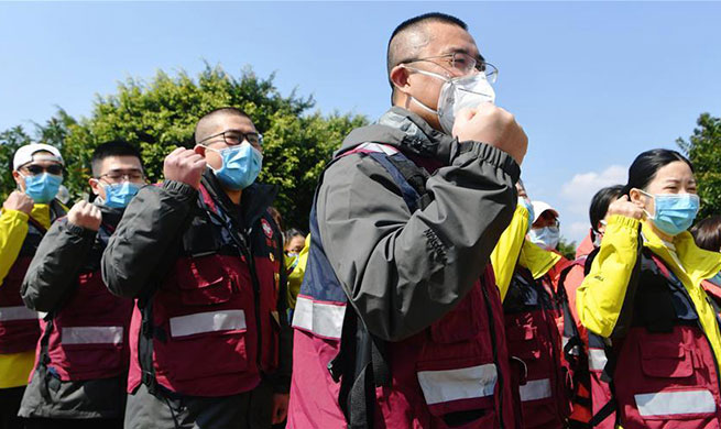 11th batch of 172 medical staff of Fujian departs for Wuhan