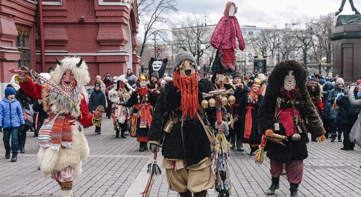 Maslenitsa festival celebrated in Moscow