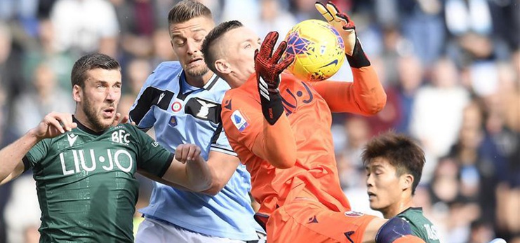 Serie A soccer match: Lazio vs. Bologna