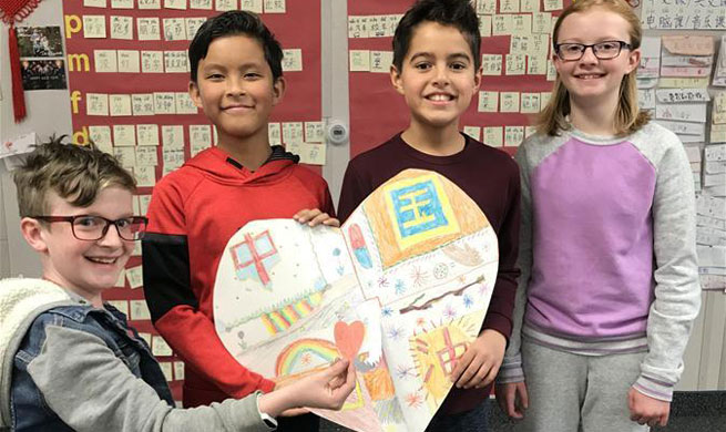 Spotlight: American fourth-graders proud to be pen-pals with Chinese President Xi