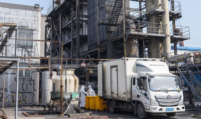 Waste treatment plant shoulders task of medical waste disposal in Wuhan