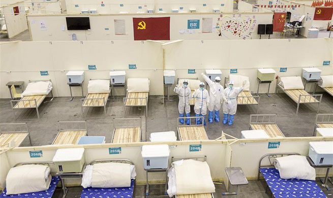 All patients at "Wuhan Livingroom" makeshift hospital discharged