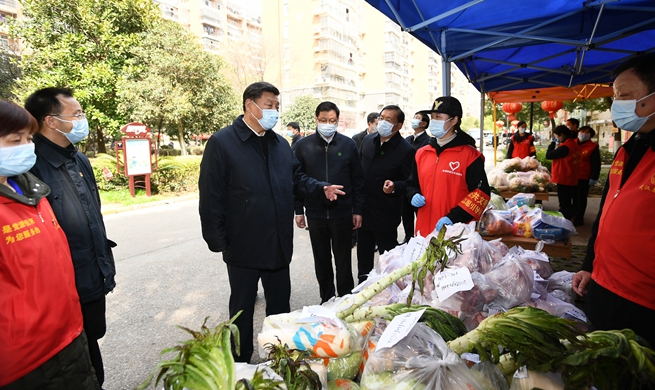 Xinhua Headlines-Xi Focus: "Turning the tide" -- Xi leads anti-virus war toward victory