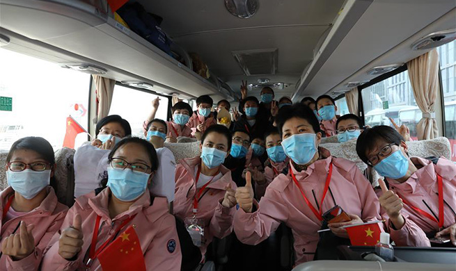 147 medics from Gansu return home