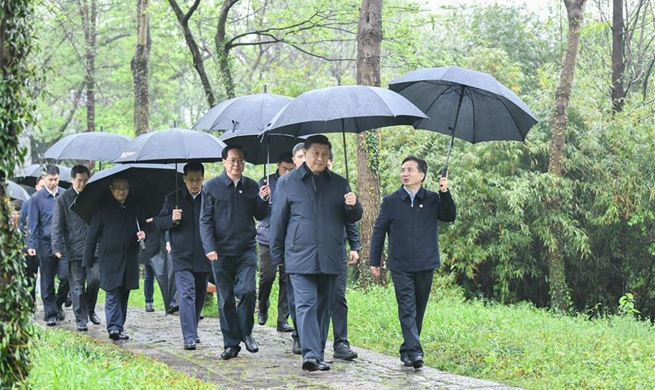 Xi inspects wetland conservation, urban management in Hangzhou