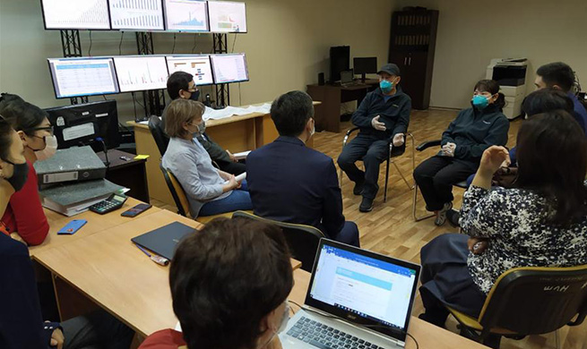 Feature: Chinese medical team shares anti-coronavirus expertise in Kazakhstan