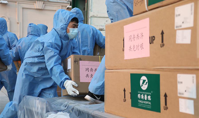 Medical supplies allocated to Manzhouli, N China