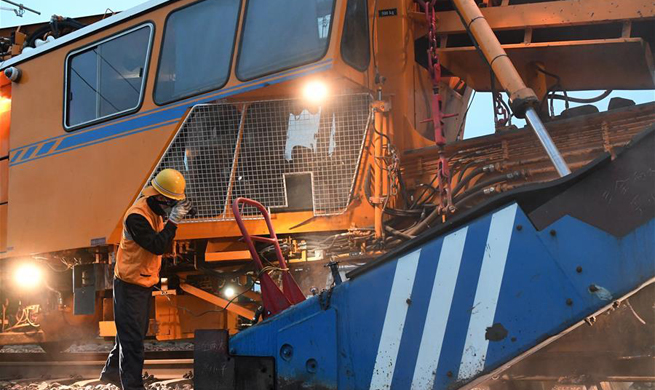 4-month-long maintenance on railroad tracks conducted in Henan