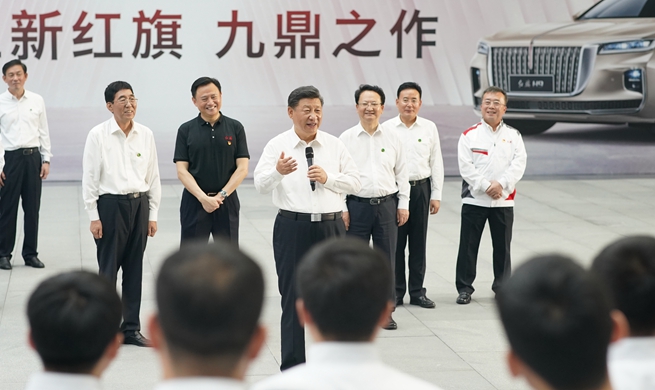 Xi Focus: Xi stresses building strong domestic automobile brands