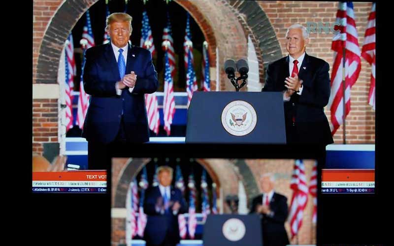 Pence accepts Republican Party renomination for U.S. vice president