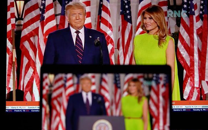 Trump accepts Republican Party's nomination for reelection