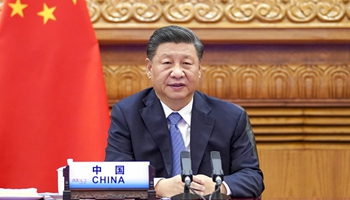 Xi proposes BRICS solutions for combating COVID-19, reviving world economy