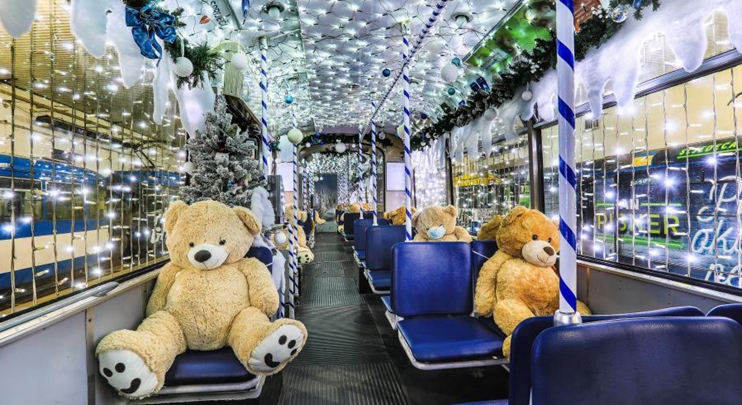 Traditional "Christmas Fairytale in Osijek Tram" moved online in Croatia