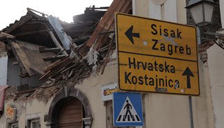 Strong aftershocks jolt central Croatia as rescue efforts continue