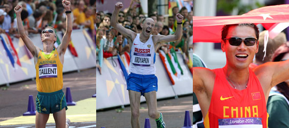 Russian wins men's 50km race walk gold medal at Olympic Games