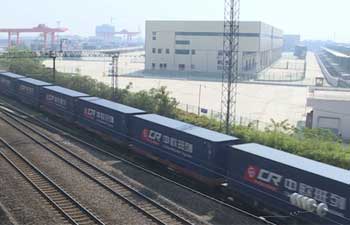 GLOBALink | China-Europe freight trains bring festive goods for Chinese New Year