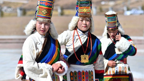 People celebrate Tibetan New Year