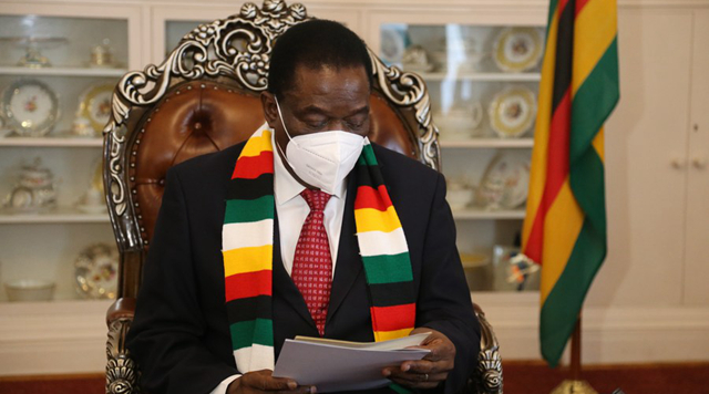 Zimbabwean president expresses gratitude to China for donating COVID-19 vaccines