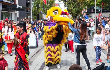 Chinese Lunar New Year parade staged in Christchurch City of New Zealand