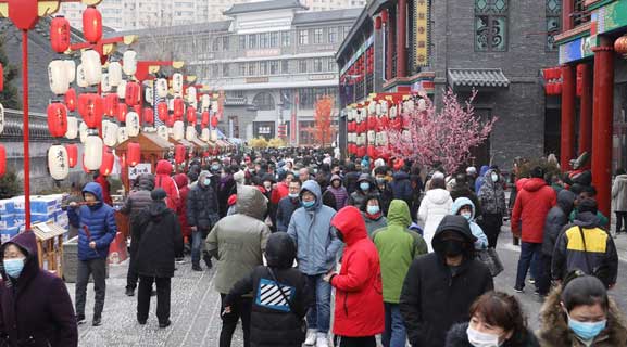 China reports consumption growth during Lunar New Year holiday