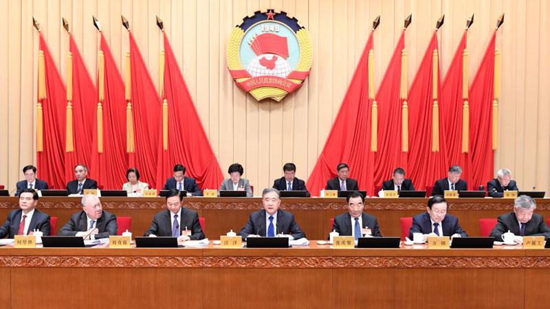 China's top political advisory body concludes standing committee session