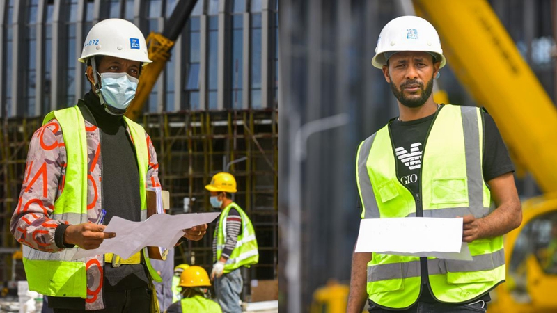 Experience in Landmark building fulfills young Ethiopian engineers' dreams