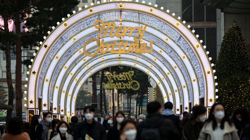 In pics: Christmas decoration in South Korea