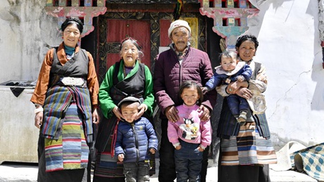 Former serf lives better life after democratic reform in Tibet